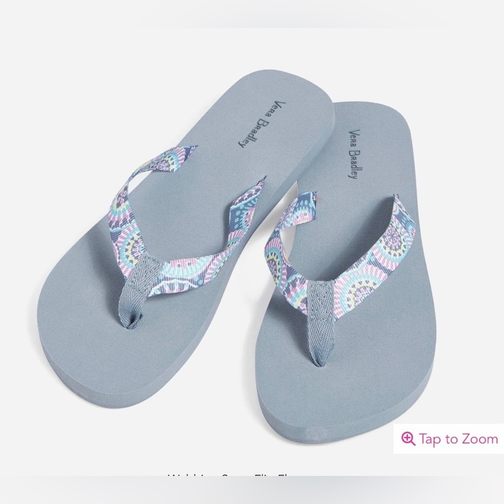 Vera Bradley Flip Flops - NWT